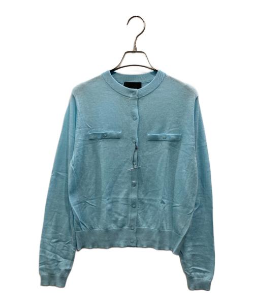 N.O.R.C（ノーク）N.O.R.C (ノーク) WOOL SILK PACK ENSEMBLE KNIT ブルー サイズ:SIZE Freeの古着・服飾アイテム