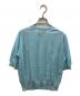 中古・古着 N.O.R.C (ノーク) WOOL SILK PACK ENSEMBLE KNIT ブルー サイズ:SIZE Free：6000円