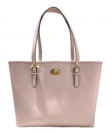 MICHAEL KORS（マイケルコース）の古着「JET SET TRAVEL トートバッグ」｜ピンク