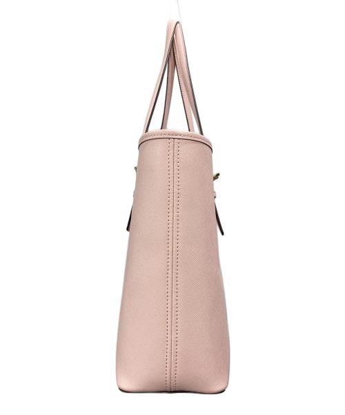 MICHAEL KORS（マイケルコース）MICHAEL KORS (マイケルコース) JET SET TRAVEL トートバッグ ピンクの古着・服飾アイテム