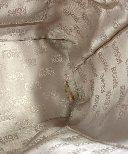MICHAEL KORS（マイケルコース）MICHAEL KORS (マイケルコース) JET SET TRAVEL トートバッグ ピンクの古着・服飾アイテム