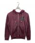 Maison Margiela（メゾンマルジェラ）の古着「STEREOTYPE Zip-up Hoodie」｜ボルドー