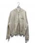 Maison MIHARA YASUHIRO（メゾン ミハラ ヤスヒロ）の古着「23AW ダメージ加工 ジップパーカー」｜アイボリー
