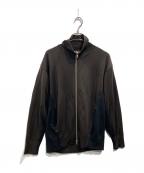 steinシュタイン）の古着「CUPRO BICOLOR ZIP JACKET」｜MILITARY KHAKI × BLA