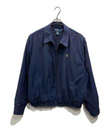 POLO RALPH LAUREN（ポロ・ラルフローレン）の古着「ハリントンジャケット」｜ネイビー