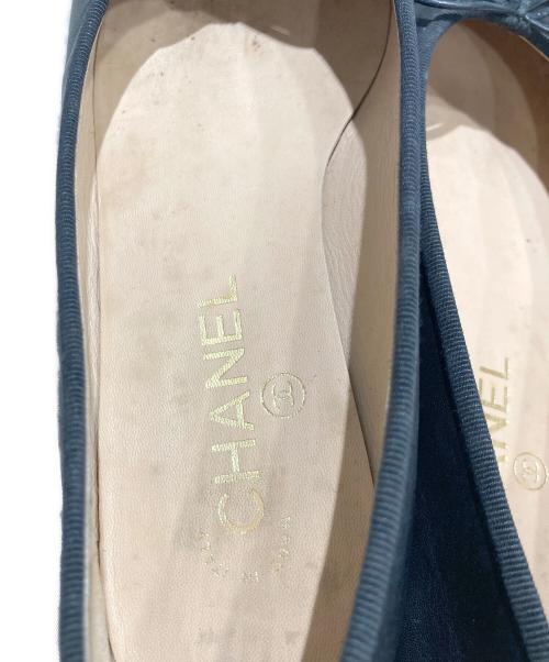 CHANEL（シャネル）CHANEL (シャネル) バレリーナ ブラック サイズ:36　1/2Cの古着・服飾アイテム