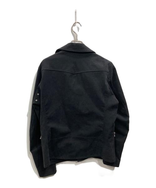 JOHNBULL（ジョンブル）Johnbull (ジョンブル) フェイクスエードライダースジャケット ブラック サイズ:Sの古着・服飾アイテム