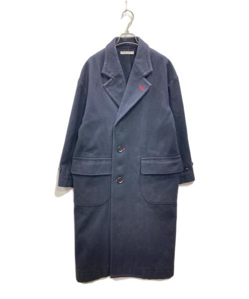 JOHNBULL（ジョンブル）JOHNBULL (ジョンブル) ダブルブレスト チェスターコート ネイビー サイズ:ｓの古着・服飾アイテム
