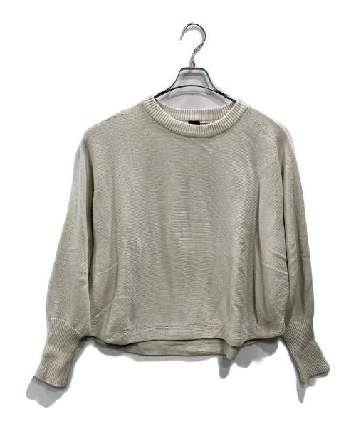 Spick and Span（スピック＆スパン）Spick and Span (スピック＆スパン) バルキーヤーンドルマンロングリブニット グレー サイズ:Fの古着・服飾アイテム