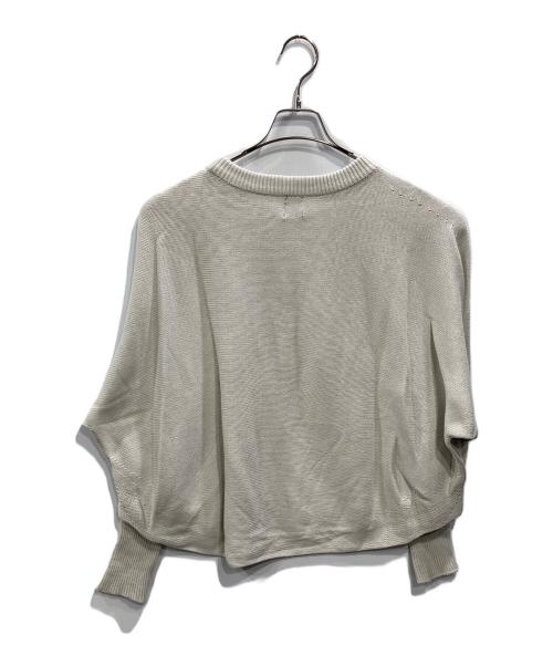 Spick and Span（スピック＆スパン）Spick and Span (スピック＆スパン) バルキーヤーンドルマンロングリブニット グレー サイズ:Fの古着・服飾アイテム