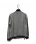 BURBERRY BLACK LABEL (バーバリーブラックレーベル) ホースワッペン ジップアップスウェット グレー サイズ:2：4000円