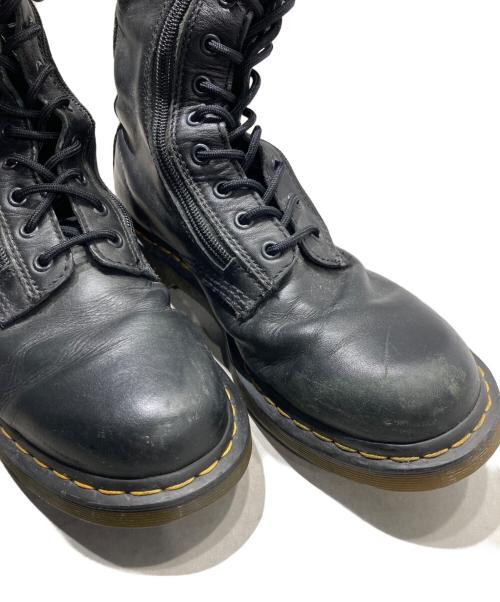 Dr.Martens（ドクターマーチン）Dr.Martens (ドクターマーチン) 9733 W ブラック サイズ:UK9の古着・服飾アイテム