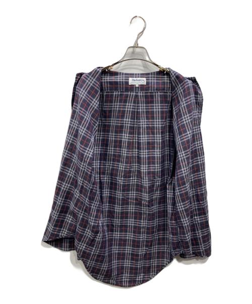Burberry's（バーバリーズ）Burberry's (バーバリーズ) ノヴァチェック ボタンダウンシャツ ネイビー サイズ:SIZE Sの古着・服飾アイテム