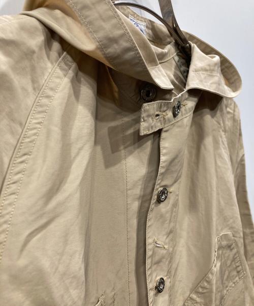 POST O'ALLS（ポストオーバーオールズ）POST O'ALLS (ポストオーバーオールズ) Battenwear (バテンウェア) Hooded Sweetbear ベージュ サイズ:XLの古着・服飾アイテム