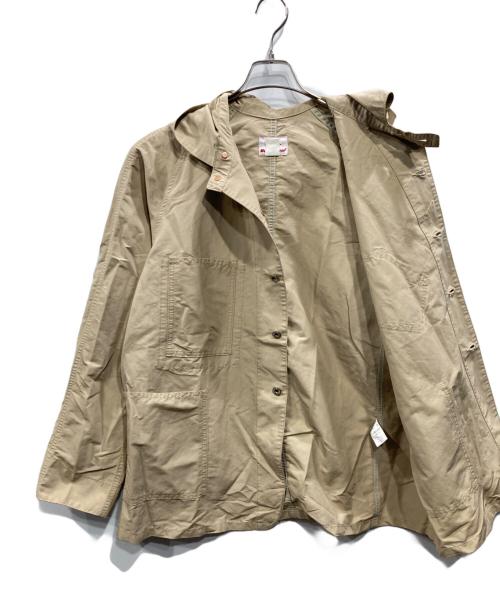 POST O'ALLS（ポストオーバーオールズ）POST O'ALLS (ポストオーバーオールズ) Battenwear (バテンウェア) Hooded Sweetbear ベージュ サイズ:XLの古着・服飾アイテム