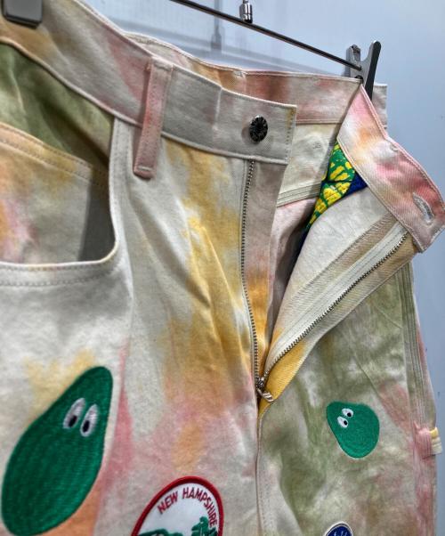 MONITALY（モニタリー）MONITALY (モニタリー) ドロップクロッチ ペインターパンツ マルチカラー サイズ:32の古着・服飾アイテム