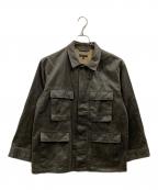 Engineered Garmentsエンジニアド ガーメンツ）の古着「BDU JACKET - COATED TWILL」｜ブラウン