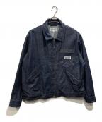 Engineered Garments WORKADAYエンジニアドガーメンツ ワーカーデイ）の古着「Short Jacket - Indigo Industrial 8oz Denim」｜インディゴ