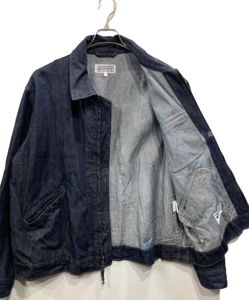 Engineered Garments WORKADAY（エンジニアドガーメンツ ワーカーデイ）Engineered Garments WORKADAY (エンジニアドガーメンツ ワーカーデイ) Short Jacket - Indigo Industrial 8oz Denim インディゴ サイズ:Lの古着・服飾アイテム