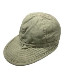 NIGEL CABOURN（ナイジェルケーボン）の古着「40S USアーミー キャップ」｜オリーブ