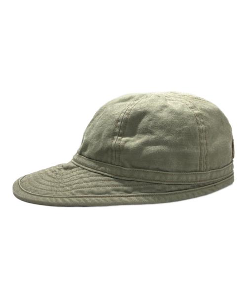 NIGEL CABOURN（ナイジェルケーボン）NIGEL CABOURN (ナイジェルケーボン) 40S USアーミー キャップ オリーブ サイズ:Mの古着・服飾アイテム