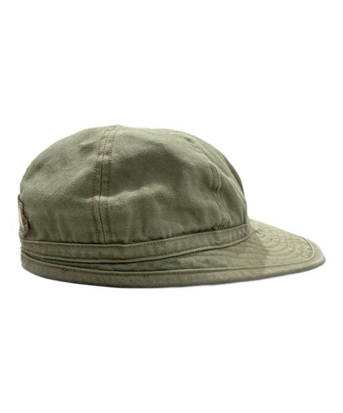 NIGEL CABOURN（ナイジェルケーボン）NIGEL CABOURN (ナイジェルケーボン) 40S USアーミー キャップ オリーブ サイズ:Mの古着・服飾アイテム