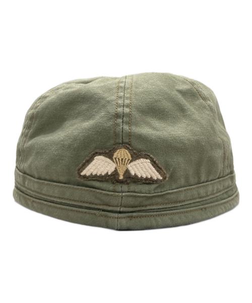 NIGEL CABOURN（ナイジェルケーボン）NIGEL CABOURN (ナイジェルケーボン) 40S USアーミー キャップ オリーブ サイズ:Mの古着・服飾アイテム