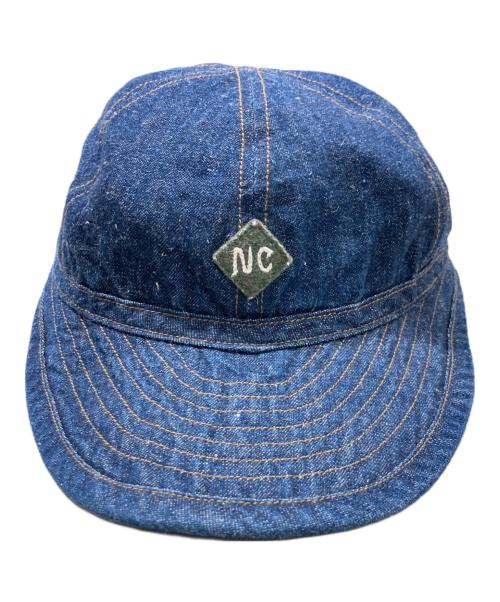 NIGEL CABOURN（ナイジェルケーボン）NIGEL CABOURN (ナイジェルケーボン) 40S USアーミー キャップ インディゴ サイズ:Lの古着・服飾アイテム