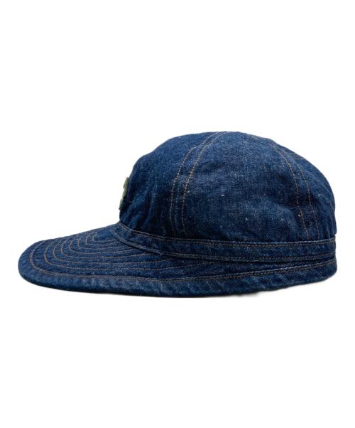 NIGEL CABOURN（ナイジェルケーボン）NIGEL CABOURN (ナイジェルケーボン) 40S USアーミー キャップ インディゴ サイズ:Lの古着・服飾アイテム