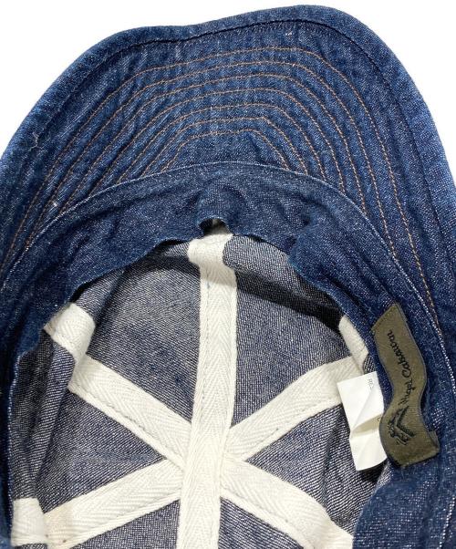 NIGEL CABOURN（ナイジェルケーボン）NIGEL CABOURN (ナイジェルケーボン) 40S USアーミー キャップ インディゴ サイズ:Lの古着・服飾アイテム