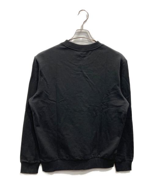 Calvin Klein Jeans（カルバンクラインジーンズ）Calvin Klein Jeans (カルバンクラインジーンズ) モノグラムロゴ テリー ロングスリーブ スウェットシャツ ブラック サイズ:M 未使用品の古着・服飾アイテム