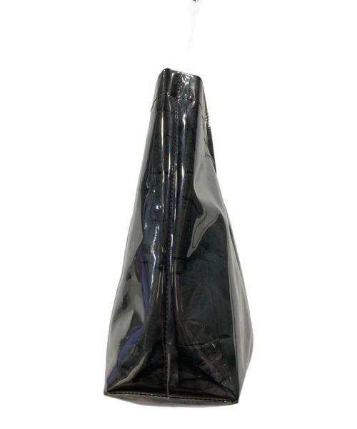 COMME des GARCONS（コムデギャルソン）COMME des GARCONS (コムデギャルソン) PVCトートバッグ BLACK MARKET(ピーブイシートートバッグ ブラック マーケット） ブラックの古着・服飾アイテム