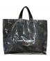 COMME des GARCONS（コムデギャルソン）の古着「PVCトートバッグ BLACK MARKET(ピーブイシートートバッグ ブラック マーケット）」｜ブラック