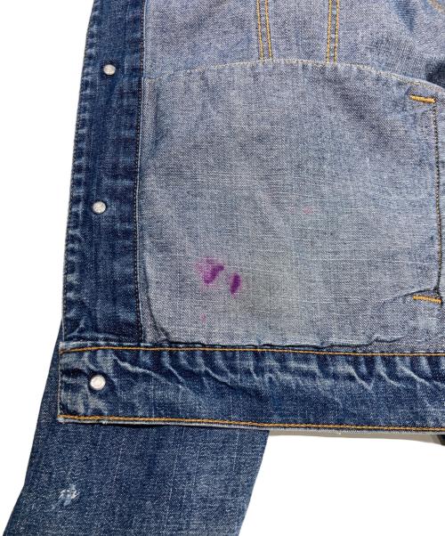 POLO JEANS（ポロジーンズ）POLO JEANS (ポロジーンズ) BASIC JEAN JACKET インディゴ サイズ:SIZE XLの古着・服飾アイテム