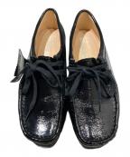 CLARKS ORIGINALSクラークス オリジナルズ）の古着「Wallabee Black Patent」｜ブラック