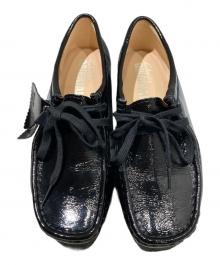 CLARKS ORIGINALS（クラークス オリジナルズ）の古着「Wallabee Black Patent」｜ブラック