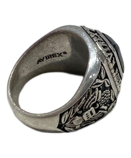 AVIREX（アヴィレックス）AVIREX (アヴィレックス) JAM HOME MADE (ジャムホームメイド) STERLING SILVER COLLEGE RING ONYX 
