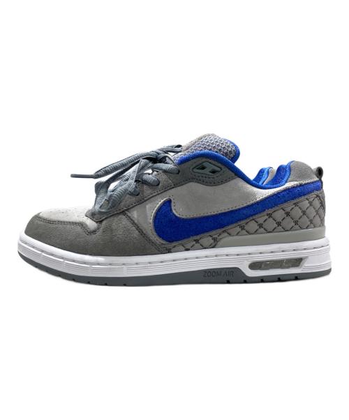 NIKE SB（ナイキエスビー）NIKE SB (ナイキエスビー) Paul Rodriguez Air Zoom Low グレー×ブルー サイズ:24.5cmの古着・服飾アイテム