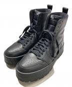 NIKEナイキ）の古着「WMNS AIR JORDAN 1 BROOKLYN BLACK/FLAT PEWTER-BLACK」｜ブラック