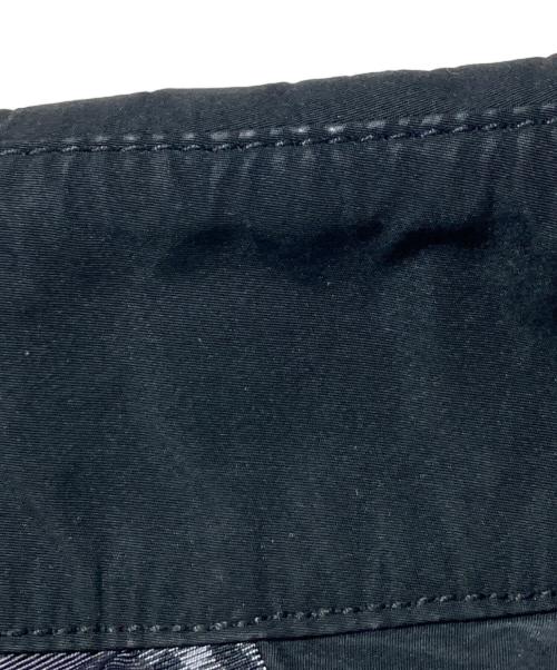 BURBERRY BLACK LABEL（バーバリーブラックレーベル）BURBERRY BLACK LABEL (バーバリーブラックレーベル) ミドル丈トレンチコート ブラック サイズ:Mの古着・服飾アイテム