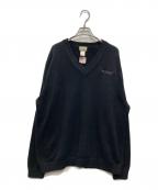 L.L.Beanエルエルビーン）の古着「Vネックニット」｜ブラック