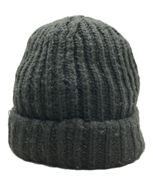 SUPREME（シュプリーム）Supreme (シュプリーム) Classic Logo Chunky Ribbed Beanie ブラックの古着・服飾アイテム