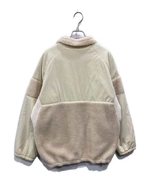 Range of light（レンジオブライト）RANGE OF LIGHT (レンジオブライト) フリースジャケット アイボリー サイズ:Sの古着・服飾アイテム