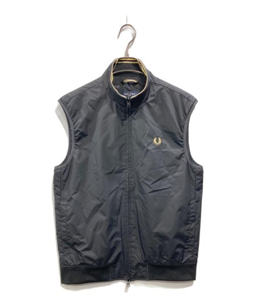 FRED PERRY（フレッドペリー）FRED PERRY (フレッドペリー) The Brentham Vest Gilet ブラック サイズ:Mの古着・服飾アイテム