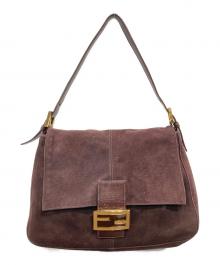 FENDI（フェンディ）の古着「スエード マンマバゲット」｜ブラウン