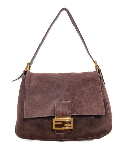 FENDI（フェンディ）FENDI (フェンディ) スエード マンマバゲット ブラウンの古着・服飾アイテム
