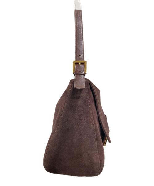 FENDI（フェンディ）FENDI (フェンディ) スエード マンマバゲット ブラウンの古着・服飾アイテム