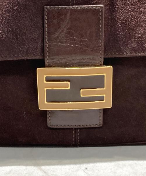 FENDI（フェンディ）FENDI (フェンディ) スエード マンマバゲット ブラウンの古着・服飾アイテム