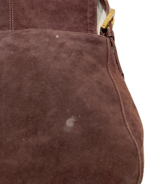 FENDI（フェンディ）FENDI (フェンディ) スエード マンマバゲット ブラウンの古着・服飾アイテム