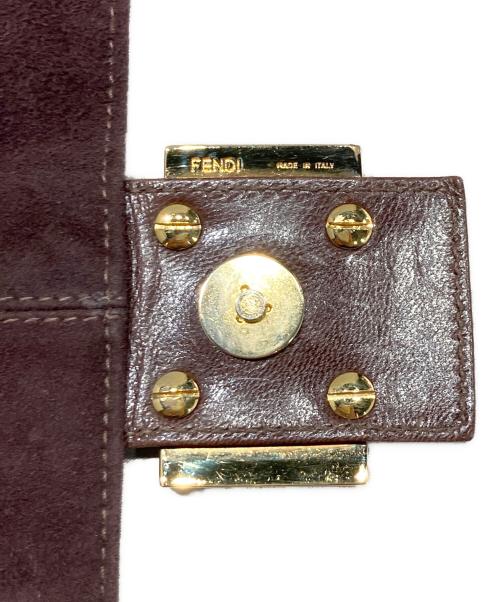 FENDI（フェンディ）FENDI (フェンディ) スエード マンマバゲット ブラウンの古着・服飾アイテム